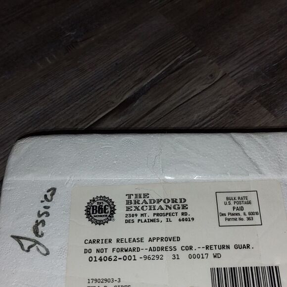 Cinderella's Wish Come True~ LE Brandford Exchange Musical Memories  Plate Frame - Picture 8 of 8